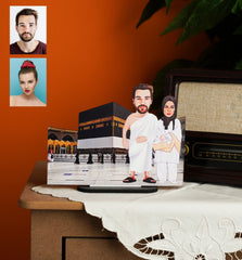 Kabe Tasarımlı Karikatür Biblo